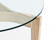 GE 465 BUTTERFLY coffee table 100 cm BY Hans Wegner. New edition