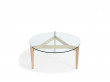 GE 465 BUTTERFLY coffee table 116 cm BY Hans Wegner. New edition