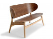 GE 1936 lounge chair Wood, by Hans Wegner. New edition