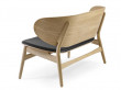 GE 1936 lounge chair upholstery by Hans Wegner. New edition