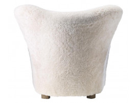 The Tired Man lounge chair, sheepskin. New edition