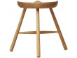 Tabouret scandinave Shoemaker Chair™ No. 49 en chêne. Nouvelle édition