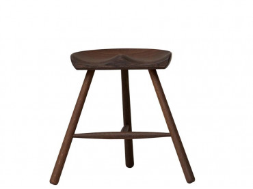 Tabouret scandinave Shoemaker Chair™ No. 49 en chêne fumé. Nouvelle édition