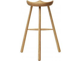 Bar stool, Shoemaker Chair™ No. 68, Oak. New edition.  68 cm ou 78 cm