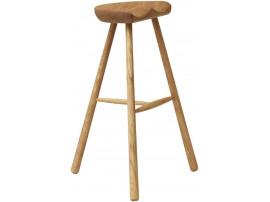 Bar stool, Shoemaker Chair™ No. 68, Oak. New edition.  68 cm ou 78 cm