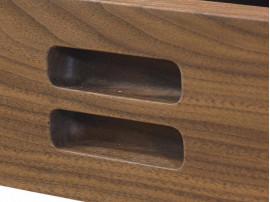 Mid-Century  modern  Scandinavian ND93 desk in walnut.  3 drawers. New edition