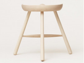 Tabouret scandinave Shoemaker Chair™ No. 49 en hêtre. Nouvelle édition