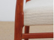 Mid-Century Modern Danish dining chairs in teak. 