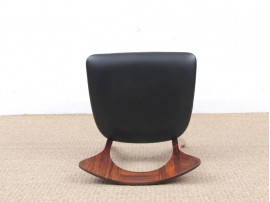 Mid-Century  modern scandinavian set of dining chairs  in Rio rosewood model "Peter"