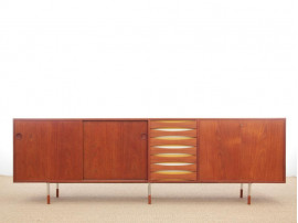 Mid-Century  modern scandinavian sideboard model 29A by Arne Vodder