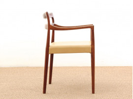 Fauteuil scandinave en palissandre de rio