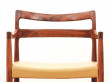 Mid century modern armchair in Rion rosewood by Kai Lyngfeldt