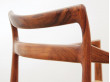 Mid century modern armchair in Rion rosewood by Kai Lyngfeldt