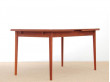 Mid-Century Modern Scandinavian dining table in teak 4/8 seats model Bjärni