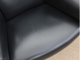 Fauteuil scandinave modèle Ox Chair noir