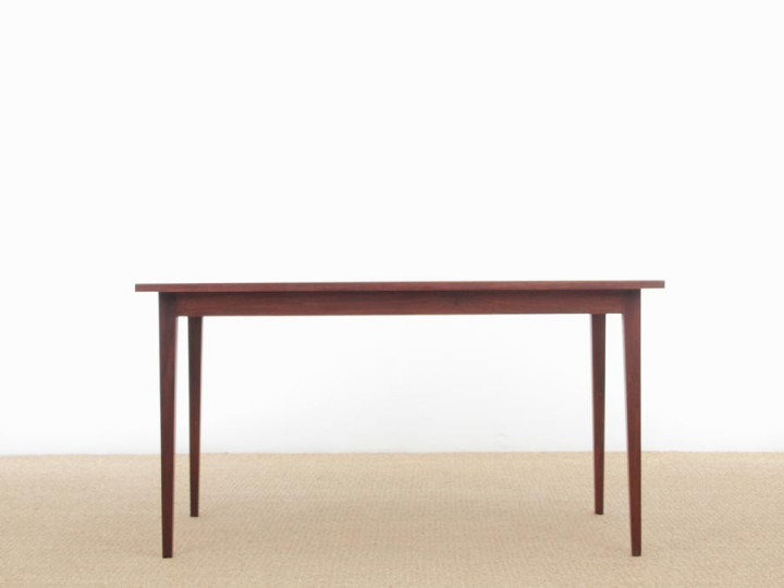 Mid-Century  modern scandinavian desk or table in Rio rosewood