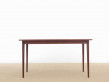 Bureau ou Table de repas scandinave en palissandre de Rio