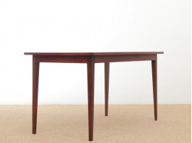 Mid-Century  modern scandinavian desk or table in Rio rosewood