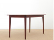 Bureau ou Table de repas scandinave en palissandre de Rio