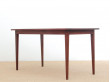 Mid-Century  modern scandinavian desk or table in Rio rosewood