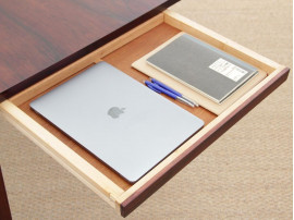 Mid-Century  modern scandinavian desk or table in Rio rosewood