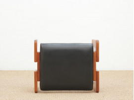 Mid-Century  modern paiot of teck stools