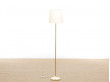 Mid-Century  modern scandinavian floor lamp in  brass 