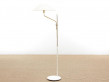 Mid-Century  modern scandinavian floor lamp in  brass