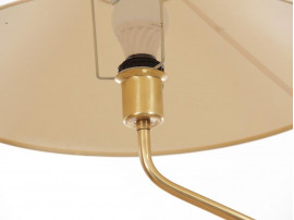 Mid-Century  modern scandinavian floor lamp in  brass