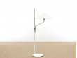 Mid-Century  modern scandinavian floor lamp in  brass