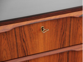 Danish Modern chest of drawers in Rio rosewood