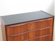 Danish Modern chest of drawers in Rio rosewood