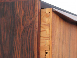 Danish Modern chest of drawers in Rio rosewood