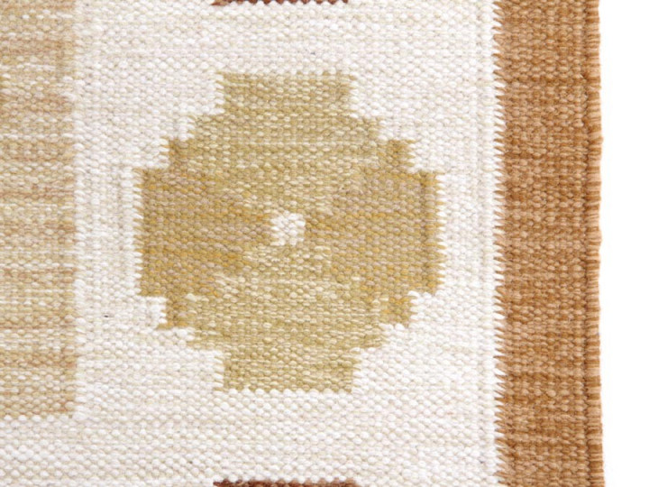 Grand Tapis Tissé Main en Laine par Azele Studio en vente sur
