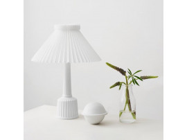 Mid-Century  modern scandinavian ceramic lamp. Model Esben Klint 46 cm.