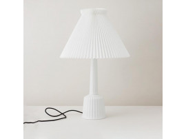 Mid-Century  modern scandinavian ceramic lamp. Model Esben Klint 67 cm.