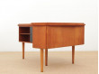 Bureau scandinave boomerang en teck