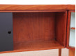 Bureau scandinave boomerang en teck