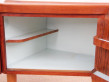 Bureau scandinave boomerang en teck