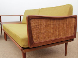 Mid-Century  modern scandinavian set of sofa by Peter Hvidt et Mølgaard Nielsen