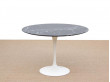 Mid-Century  modern  dining Tulip table in markina marble by Saarinen