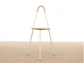 Mid-Century modern scandinavian tripode stool 