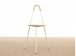 Mid-Century modern scandinavian tripode stool 