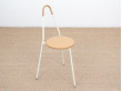 Mid-Century modern scandinavian tripode stool 