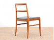 Suite de 6 chaises scandinaves en teck