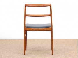 Mid-Century  modern scandinavian set of 6 chairs by Arne Vodder model 430 in teak