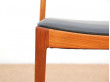 Mid-Century  modern scandinavian set of 6 chairs by Arne Vodder model 430 in teak