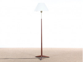 Lampadaire scandinave en teck