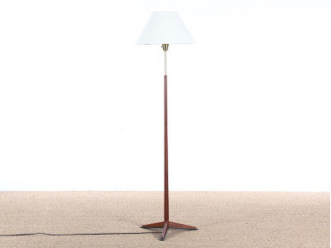 Lampadaire scandinave en teck