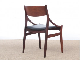 Set of 4 Mid-Century Modern scandinavian chairs in rosewood by  H. Vestervig Eriksen